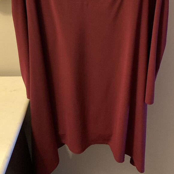 NEW Maroon Open Shoulder Top by Coco Bianco - Picture 4 of 4